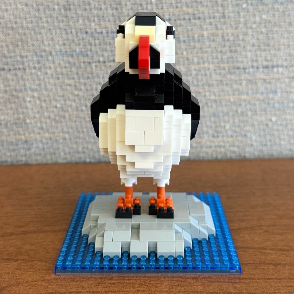 Mini Block Puffin - Picture 3 of 8